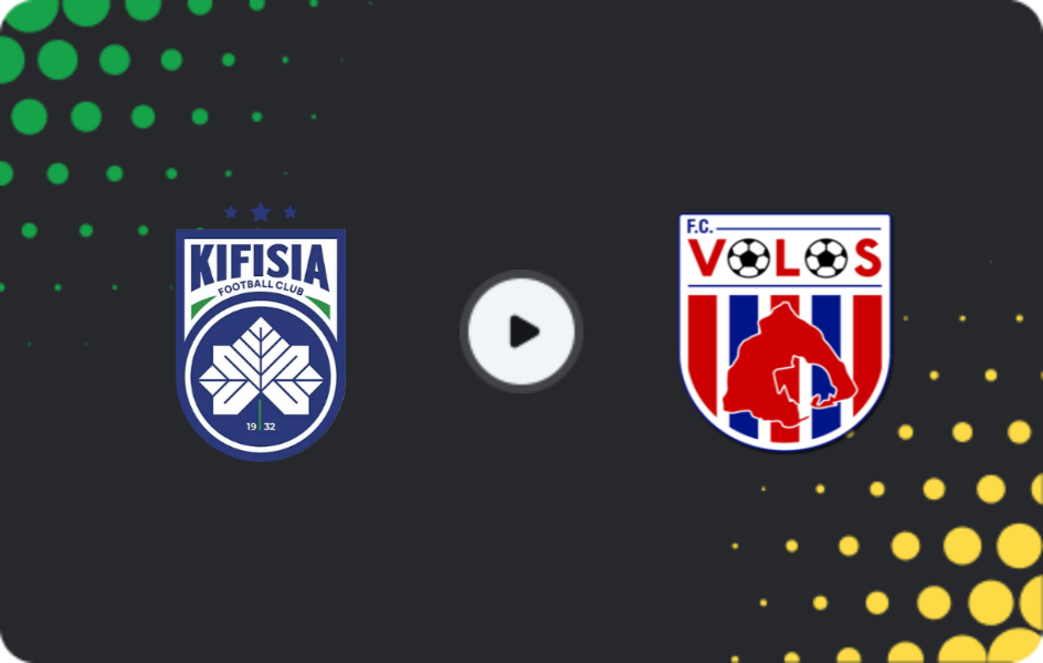 Where to watch Kifisia — Volos, Super League, 15.03.2026
