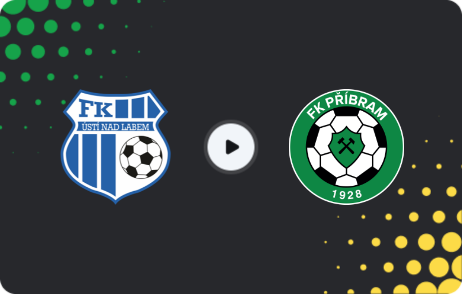Where to watch Ústí nad Labem — Příbram, FNL, 14.03.2026