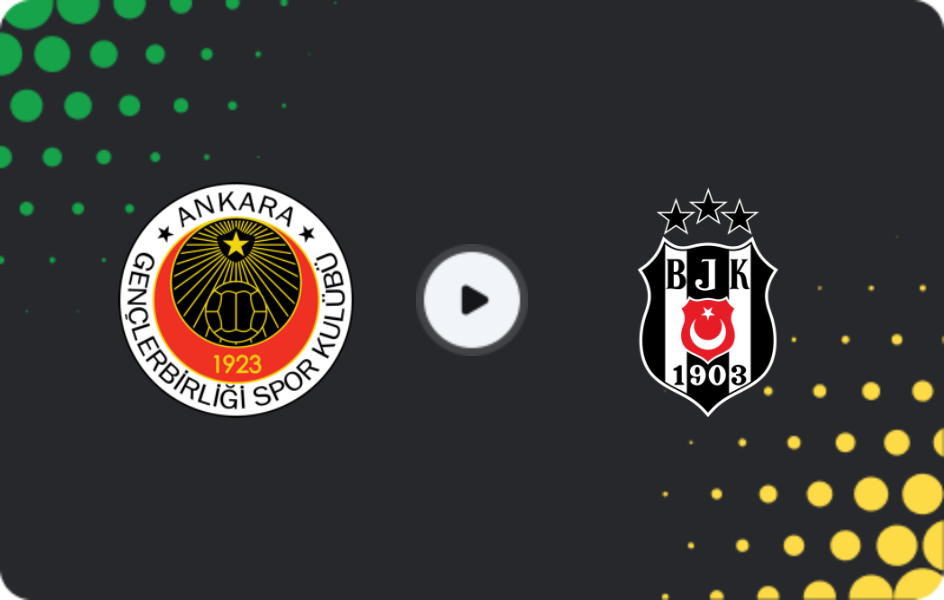 Where to watch Genclerbirligi — Besiktas, Süper Lig, 15.03.2026