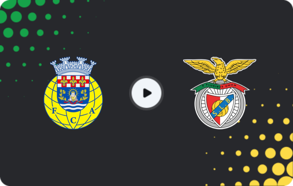 Where to watch Arouca — Benfica, Primeira Liga, 15.03.2026