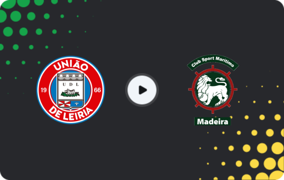 Where to watch União de Leiria — Maritimo, Segunda Liga, 15.03.2026