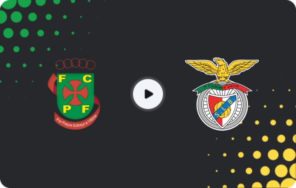 Where to watch Pacos Ferreira — Benfica B, Segunda Liga, 15.03.2026