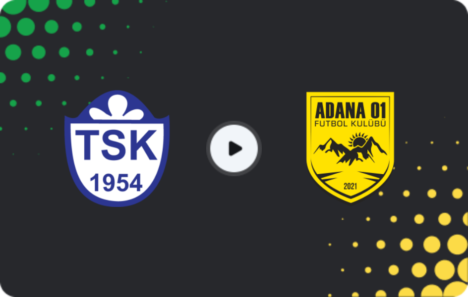 Where to watch Tuzlaspor — Adana 01 FK, 2. Lig, 15.03.2026