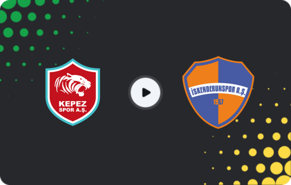Where to watch Kepezspor — İskenderun A.Ş., 2. Lig, 15.03.2026
