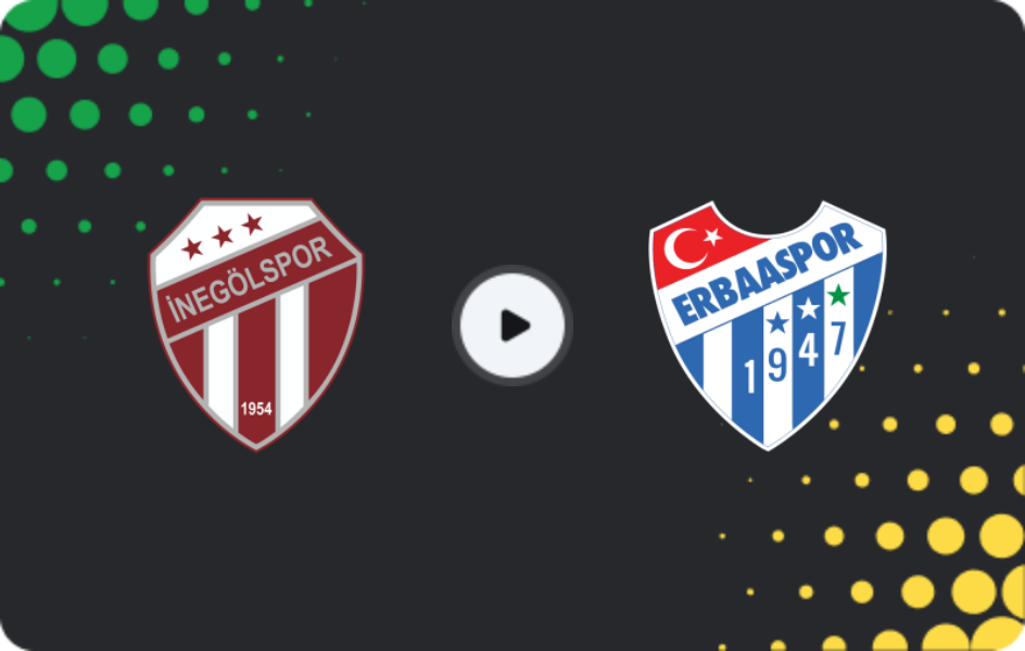 Where to watch İnegölspor — Erbaaspor, 2. Lig, 15.03.2026