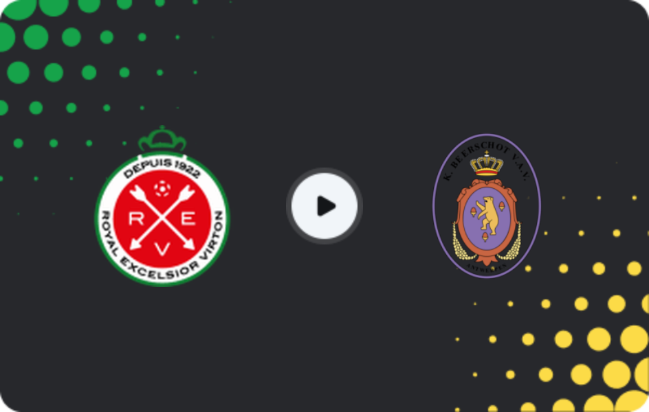 Where to watch Excelsior Virton — Beerschot Wilrijk, Cup, 05.09.2025