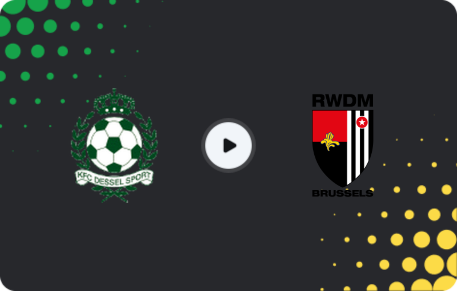 Where to watch Dessel Sport — RWDM, Cup, 06.09.2025