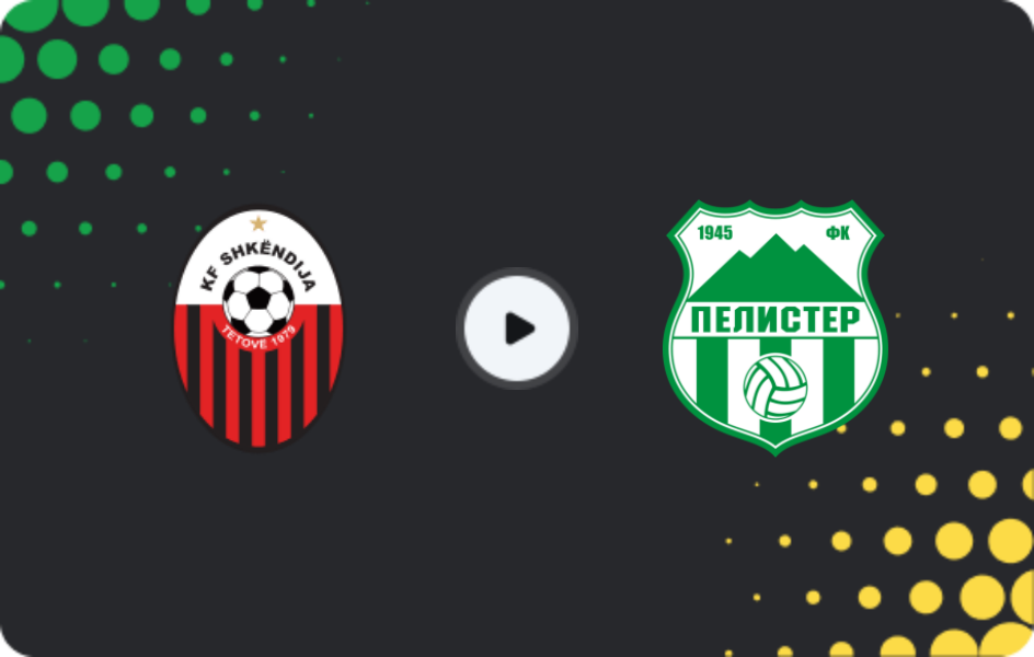 Where to watch Shkëndija Haraçinë — Pelister, Cup, 21.10.2025