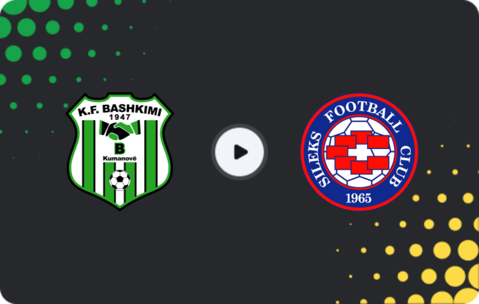 Where to watch Bashkimi Kumanovo — Sileks, Cup, 21.10.2025
