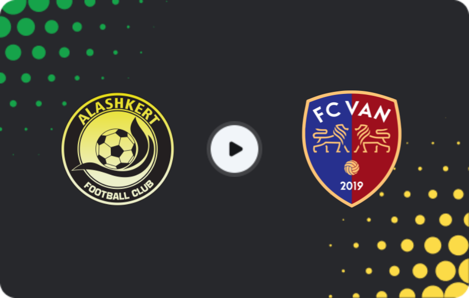 Where to watch Alashkert — Van, Premier League, 24.10.2025