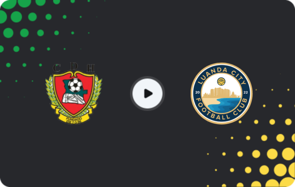 Where to watch Desportivo Huíla — Luanda City, Girabola, 07.12.2025