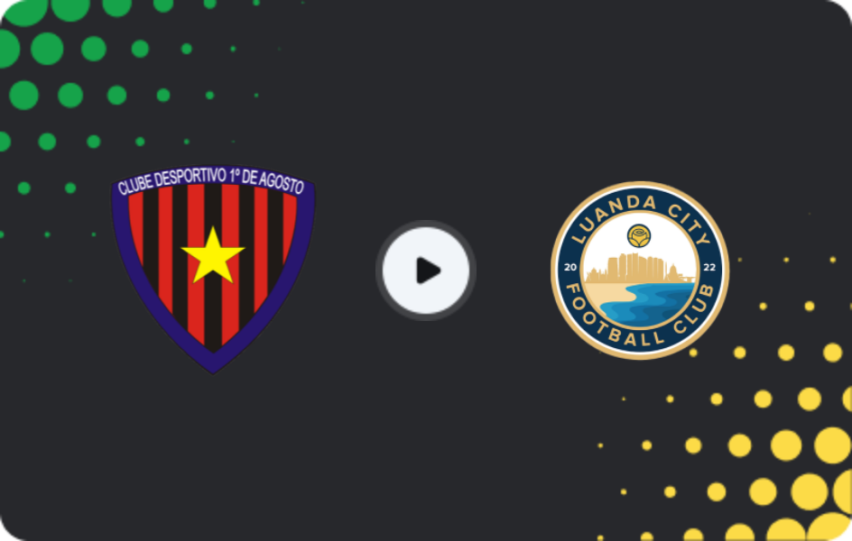 Where to watch Primeiro de Agosto — Luanda City, Girabola, 25.01.2026