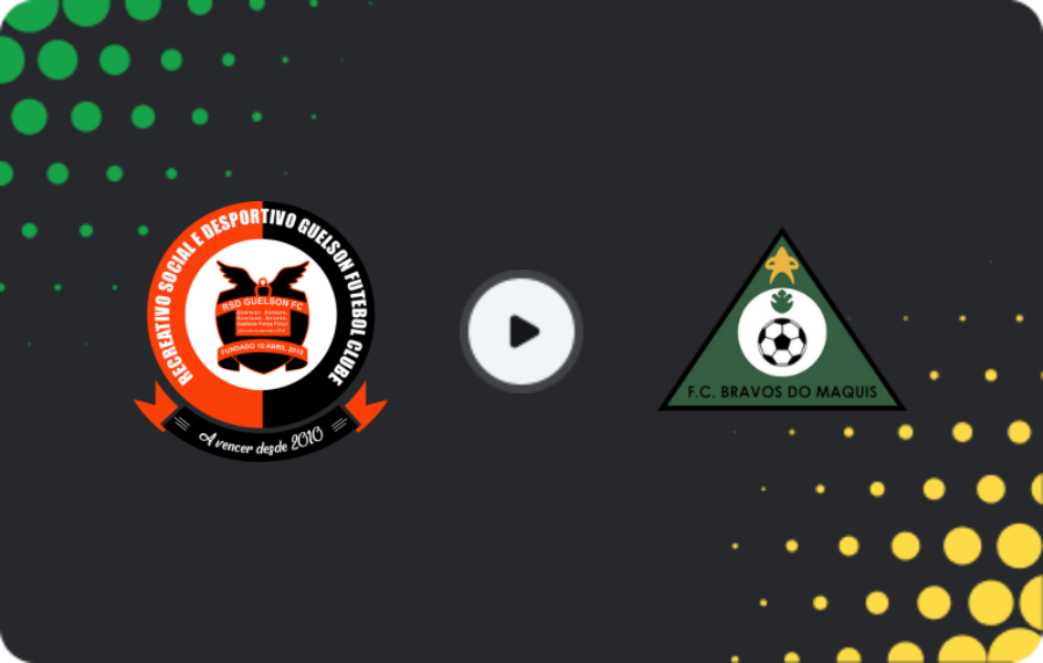 Where to watch Guelson FC — Onze Bravos, Girabola, 29.01.2026