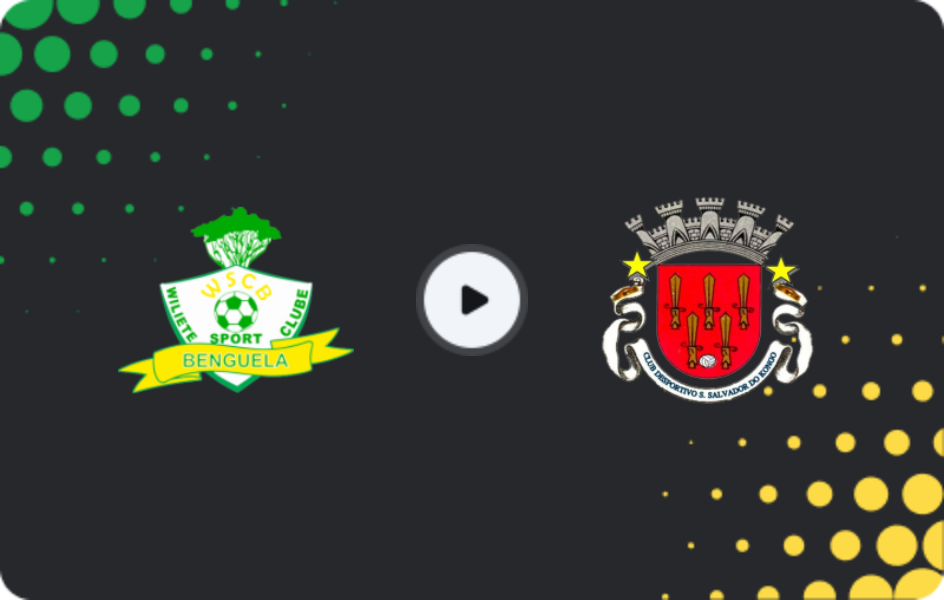 Where to watch Wiliete — São Salvador, Girabola, 12.04.2026