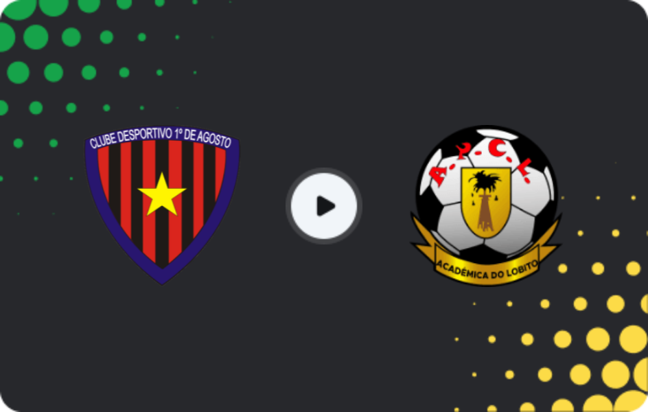 Where to watch Primeiro de Agosto — Académica do Lobito, Girabola, 11.04.2026
