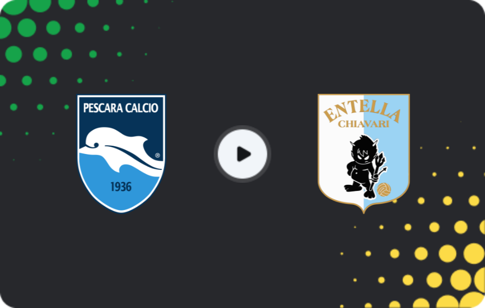 Where to watch Pescara — Virtus Entella, Serie B, 17.03.2026
