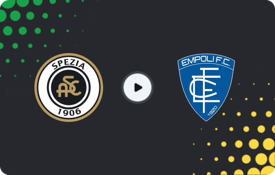 Where to watch Spezia — Empoli, Serie B, 17.03.2026