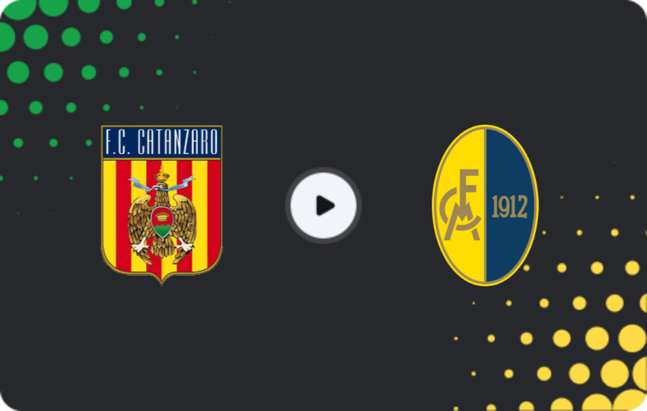 Where to watch Catanzaro — Modena, Serie B, 17.03.2026