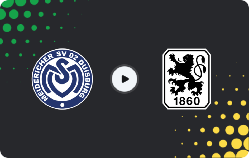 Where to watch Duisburg — 1860 München, 3. Liga, 21.03.2026