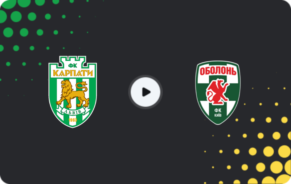 Where to watch Karpaty — Obolon', Premier League, 21.03.2026