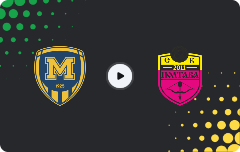 Where to watch Metalist 1925 — SK Poltava, Premier League, 21.03.2026