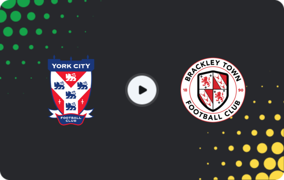 Where to watch York City — Brackley Town, National League, 21.03.2026