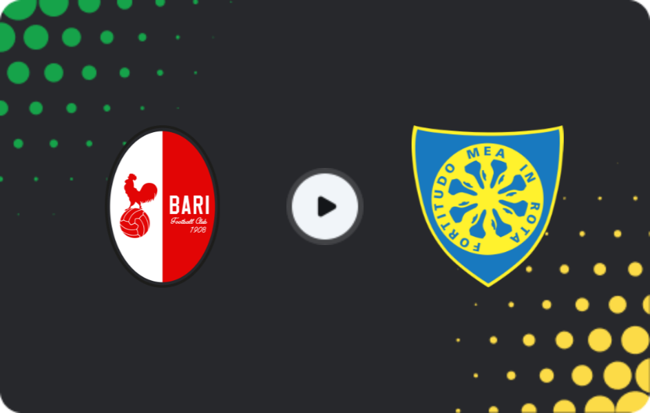 Where to watch Bari — Carrarese, Serie B, 22.03.2026