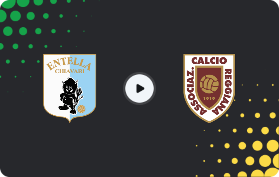 Where to watch Virtus Entella — Reggiana, Serie B, 22.03.2026