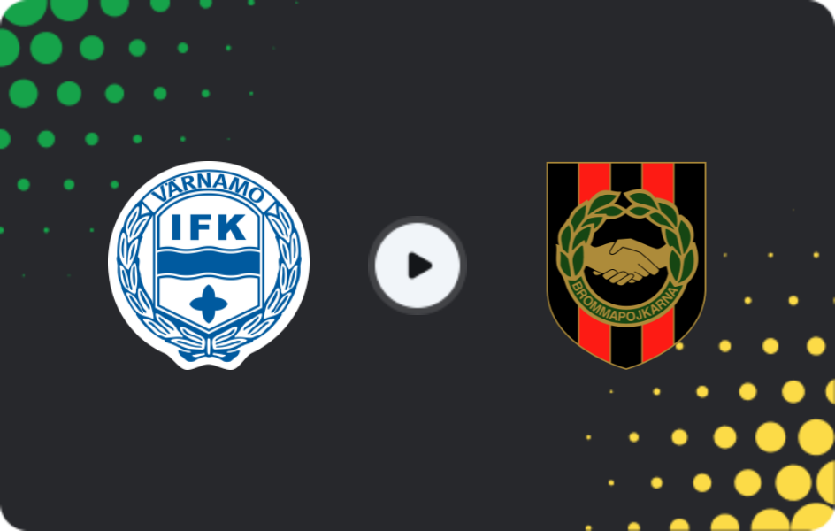Where to watch Varnamo — Brommapojkarna, Allsvenskan, 19.10.2025