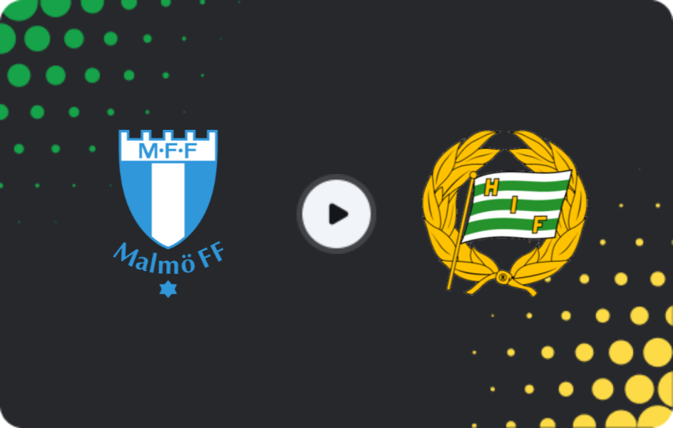 Where to watch Malmo — Hammarby, Allsvenskan, 27.10.2025