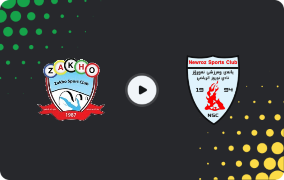 Where to watch Zakho — Newroz, Stars League, 04.10.2025