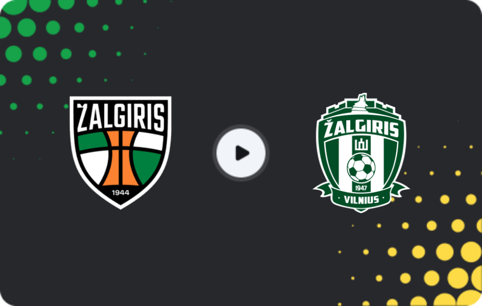 Where to watch Kauno Žalgiris — Zalgiris Vilnius, A Lyga, 22.10.2025