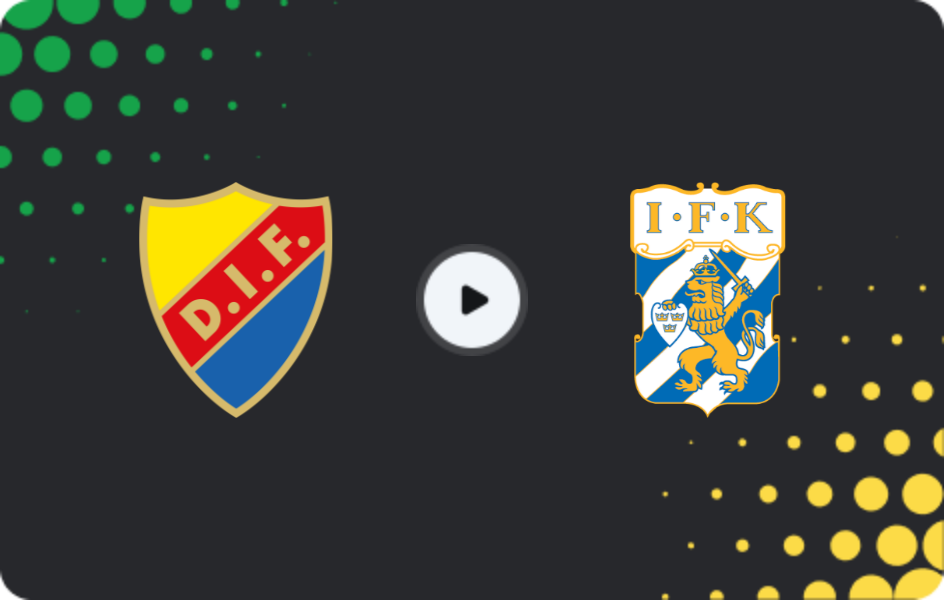 Where to watch Djurgarden — Göteborg, Allsvenskan, 02.11.2025