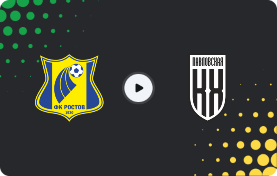 Where to watch Rostov II — Kuban Kholding, Second League B - Group 1, 22.11.2025
