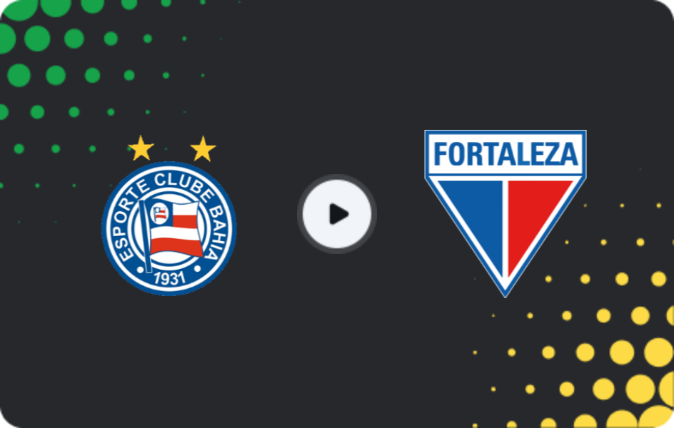 Where to watch Bahia — Fortaleza, Serie A, 19.11.2025