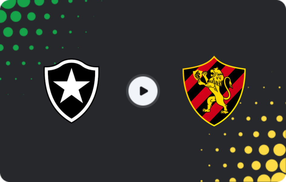 Where to watch Botafogo — Sport Recife, Serie A, 19.11.2025