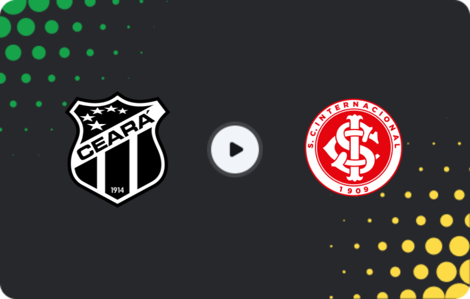 Where to watch Ceara — Internacional, Serie A, 19.11.2025