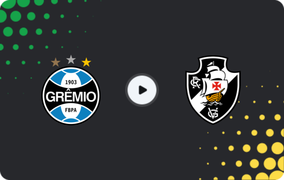 Where to watch Gremio — Vasco da Gama, Serie A, 19.11.2025