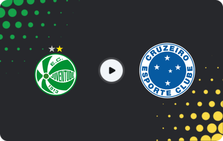Where to watch Juventude — Cruzeiro, Serie A, 19.11.2025