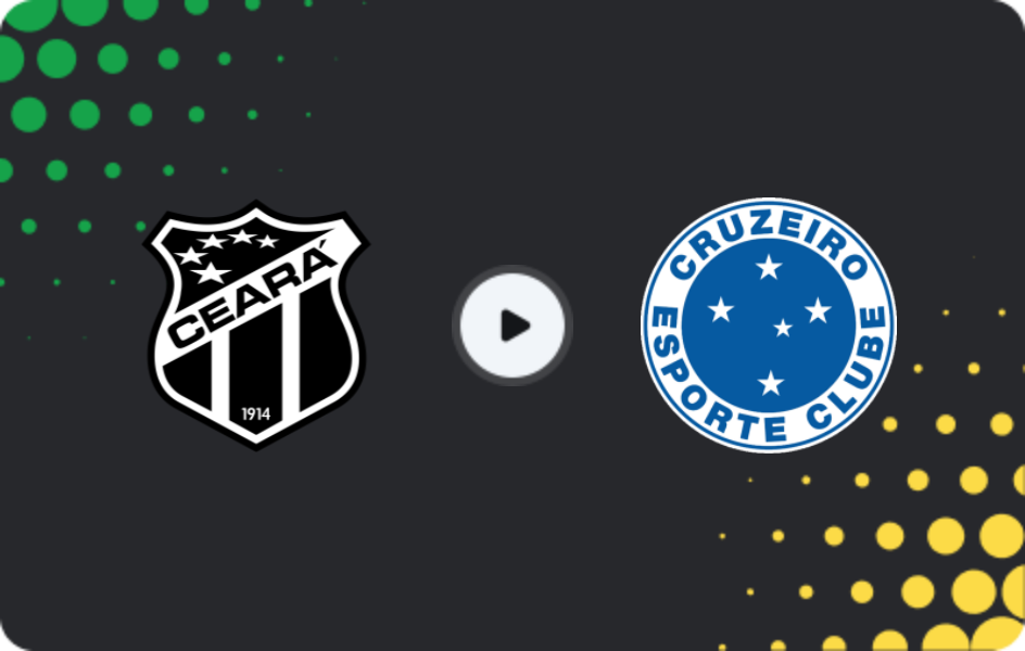 Where to watch Ceara — Cruzeiro, Serie A, 30.11.2025