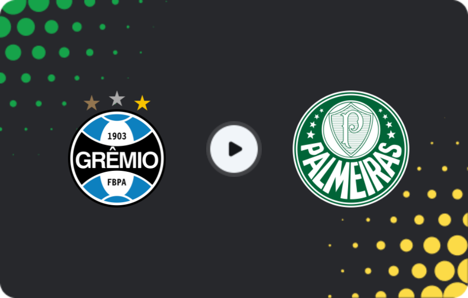 Where to watch Gremio — Palmeiras, Serie A, 30.11.2025