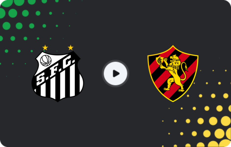 Where to watch Santos — Sport Recife, Serie A, 29.11.2025