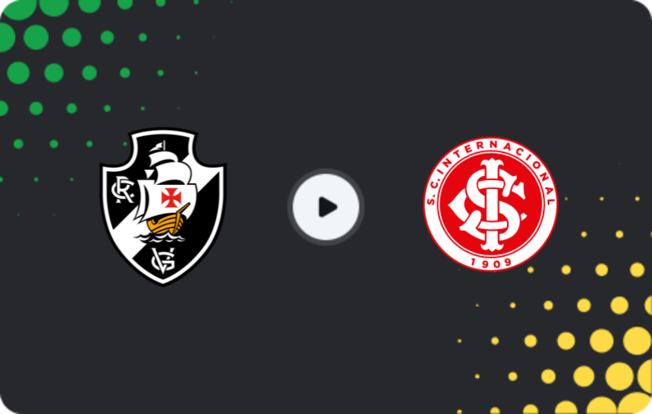 Where to watch Vasco da Gama — Internacional, Serie A, 30.11.2025