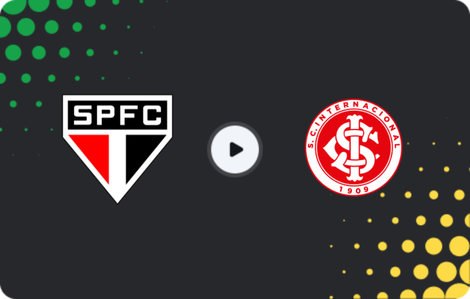 Where to watch Sao Paulo — Internacional, Serie A, 04.12.2025