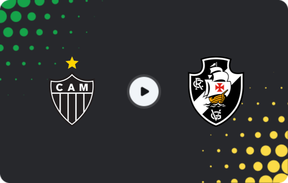 Where to watch Atletico Mineiro — Vasco da Gama, Serie A, 07.12.2025