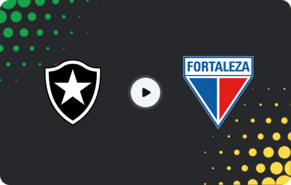 Where to watch Botafogo — Fortaleza, Serie A, 07.12.2025
