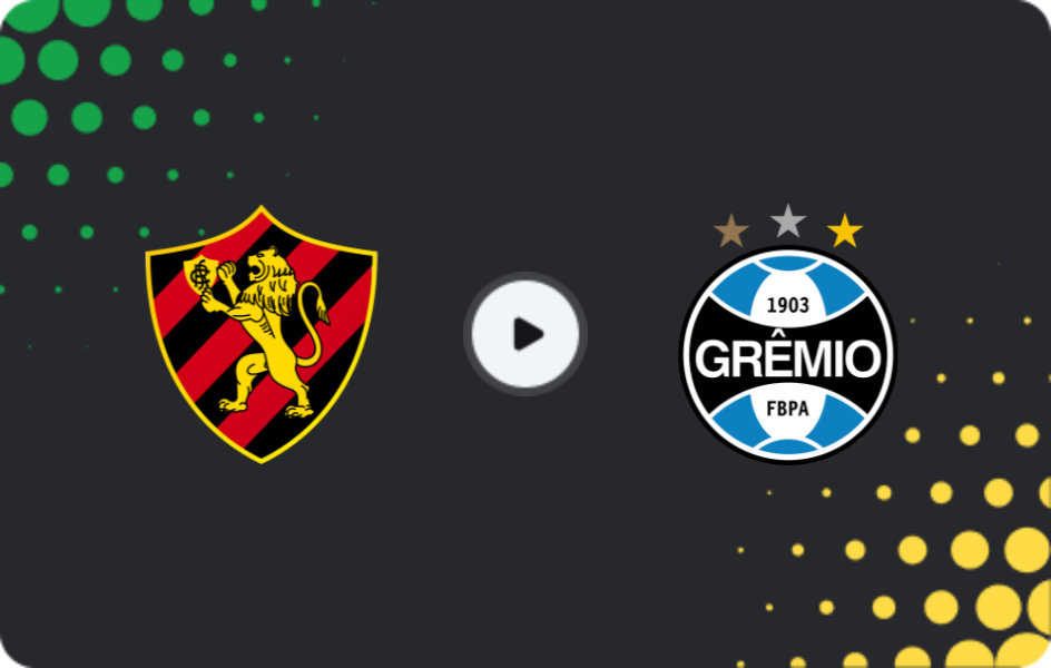 Where to watch Sport Recife — Gremio, Serie A, 07.12.2025