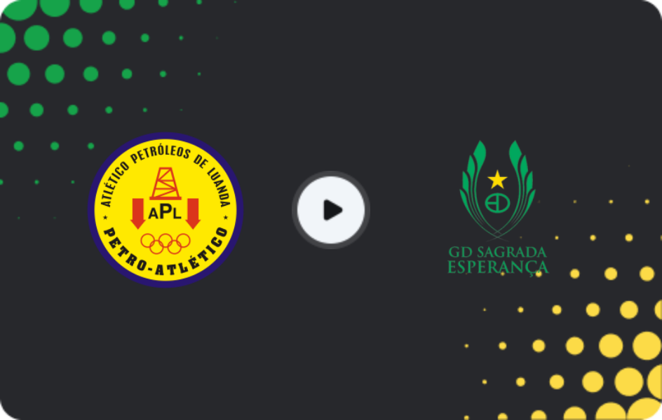 Where to watch Petro de Luanda — Sagrada Esperança, Girabola, 08.02.2026