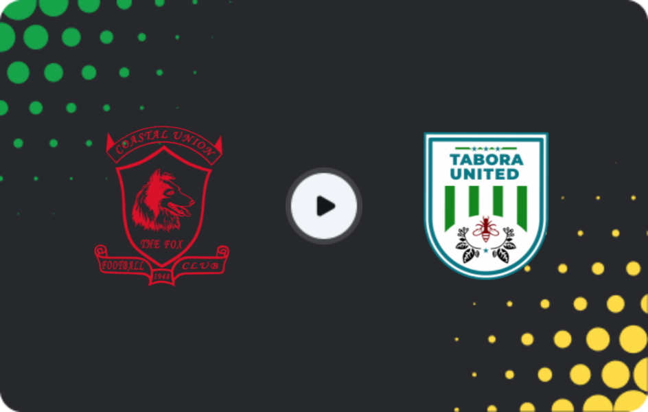 Where to watch Coastal Union — Tabora United, Ligi kuu Bara, 31.01.2026
