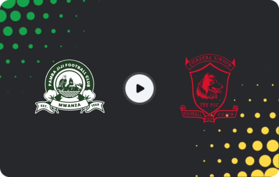 Where to watch Pamba Jiji — Coastal Union, Ligi kuu Bara, 06.02.2026